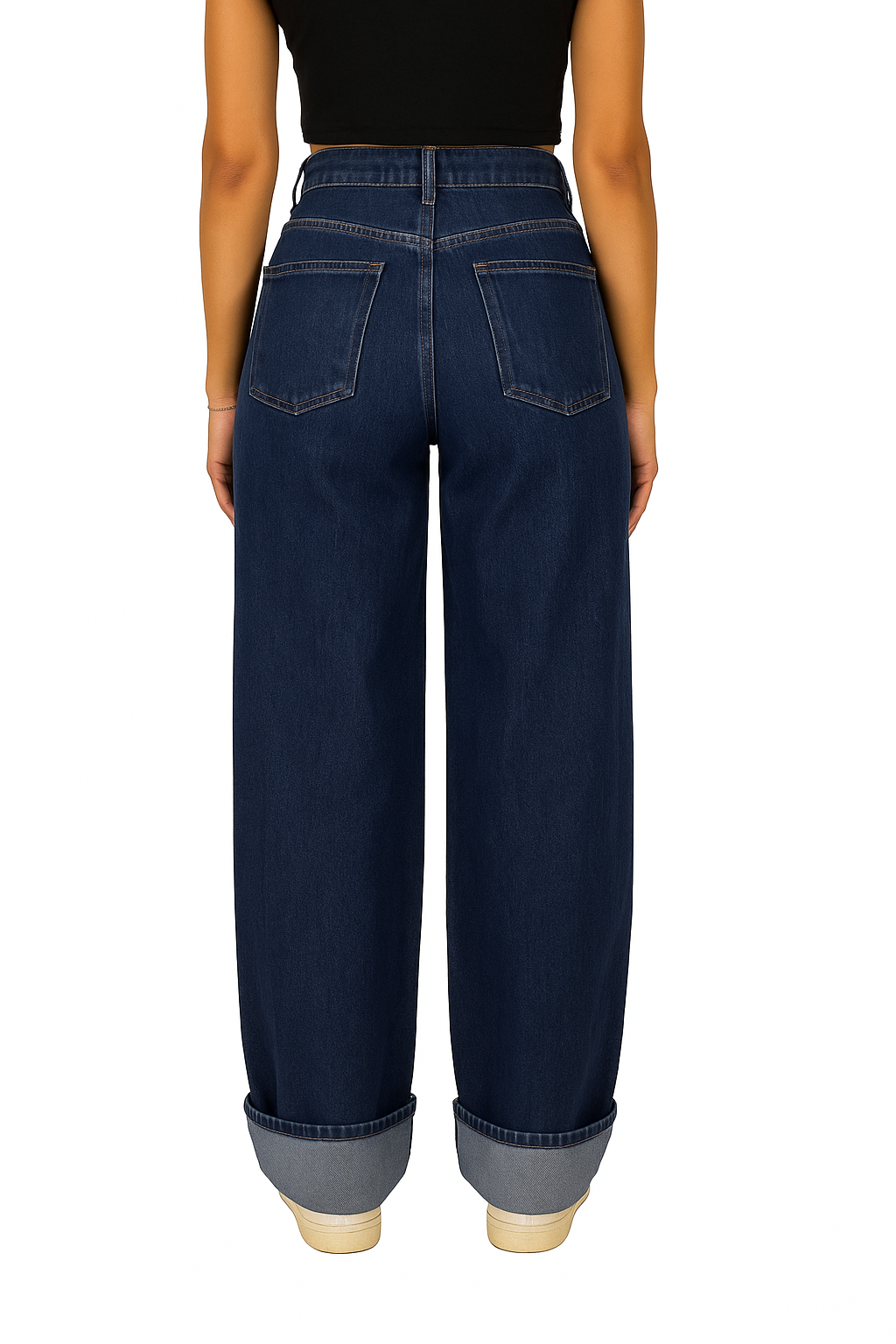 INDIGO FLIPPED DENIM