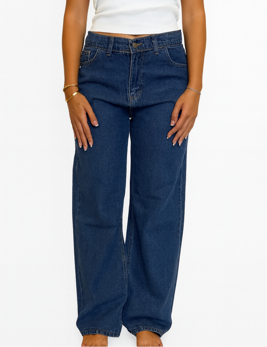 WIDE - LEG JEANS