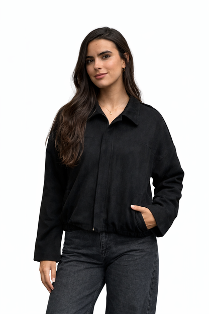 Black Suede Jacket