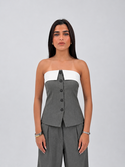 CORSET - LIGHT GRAY