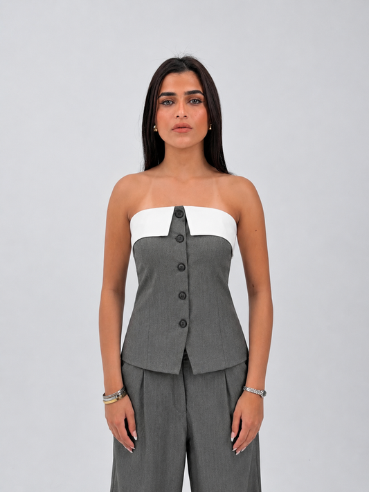 CORSET - LIGHT GRAY