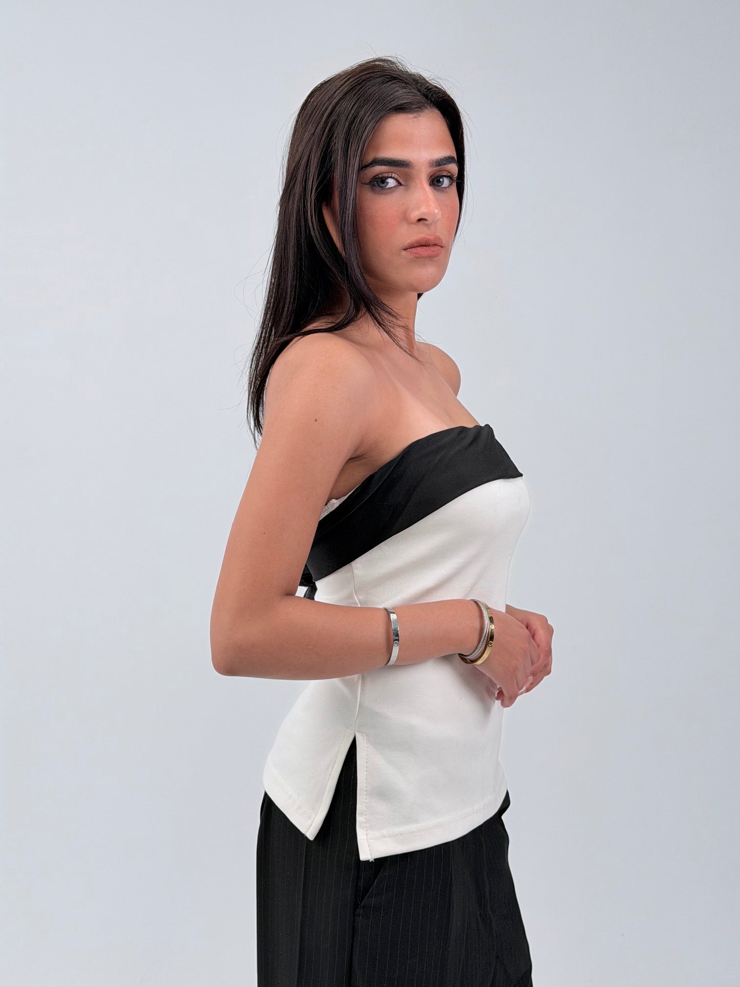 THE FOLD TOP - WHITE